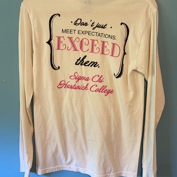 Alpha Omicron Pi (AOII) long sleeve tee - Picture 4 of 5